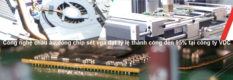 Kỹ thuật sửa chữa đóng chip mainboard laptop